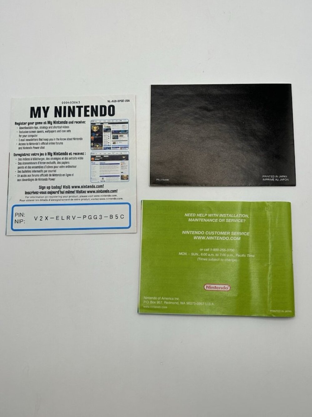 Pokemon LeafGreen (Nintendo Gameboy Advance, 2004) GBA Authentic Box Manuals Vtg - Picture 7 of 16